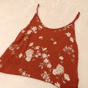 Floral Brandy Melville Tank Top